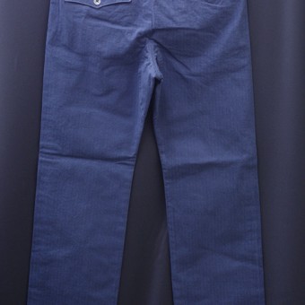 EARLY CHINOS NAVY HERRINGBONE B EARLY CHINOS NAVY HERRINGBONE B
