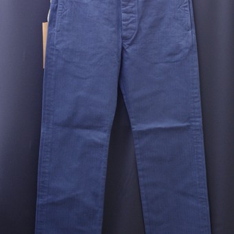 EARLY CHINOS NAVY HERRINGBONE F EARLY CHINOS NAVY HERRINGBONE F