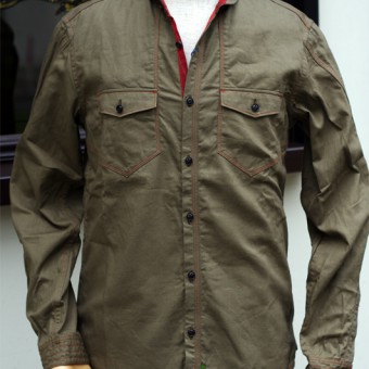 GERUGA - ROUND COLLAR SHIRTS [GERMAN CLOTH]