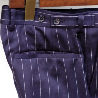 TUXEDO CLOTH STRIPE PANTS