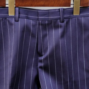 TUXEDO CLOTH STRIPE PANTS