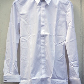 100/2 BROAD CLOTH SHIRT ADDED CUFF LINKS