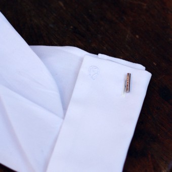 100/2 BROAD CLOTH SHIRT ADDED CUFF LINKS