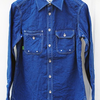 DERSS CUTTING SHIRTS [FULL INDIGO]