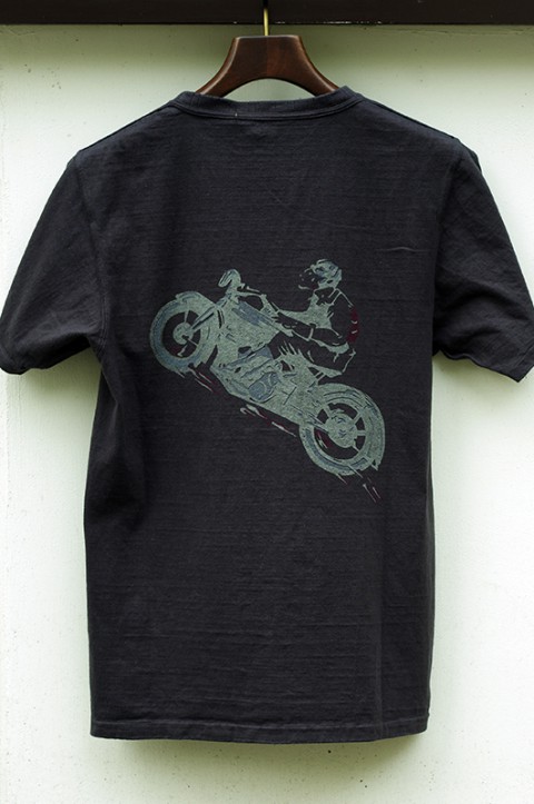 Pocket Tee "Bikeman"