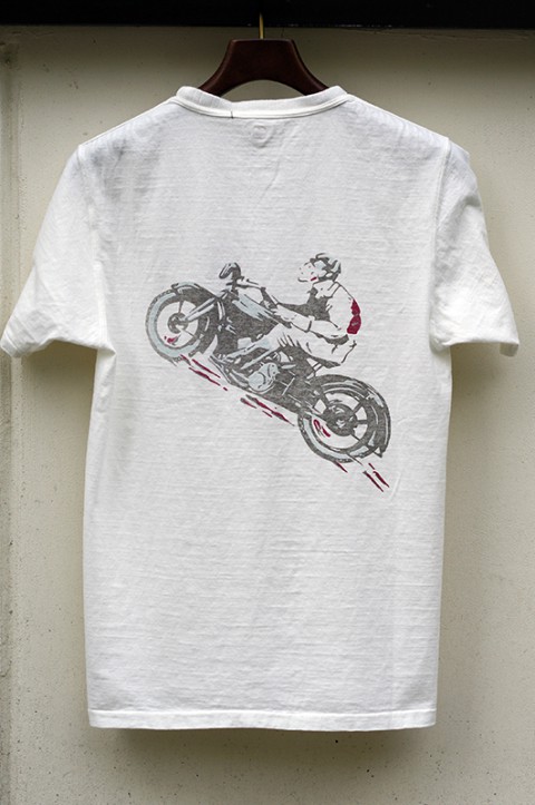 Pocket Tee "Bikeman"