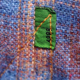 CHECK OUTER SHIRTS [BLUE/ORANGE]