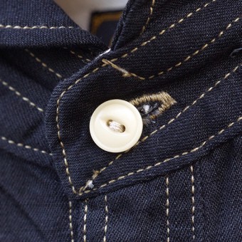 D.C. SHIRT [ROUND COLLAR] BKxBK