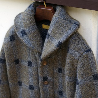 FANCY CHECK KNIT
