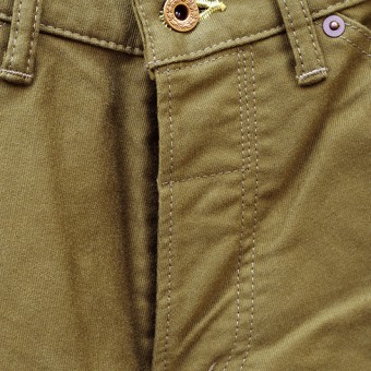 PADDED MILITARY PANTS [STRAIGHT]
