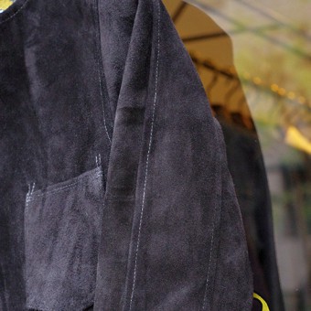 FREE NECK SUEDE JKT