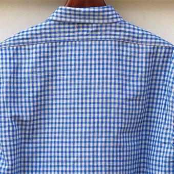 INDIGO CHECK SHIRTS