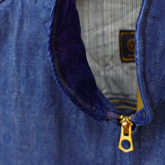 ROUND COLLAR SPORTS JKT [12oz DENIM]