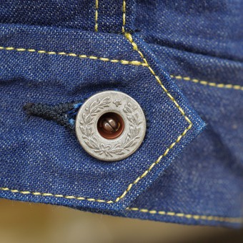 ROUND COLLAR SPORTS JKT [12oz DENIM]
