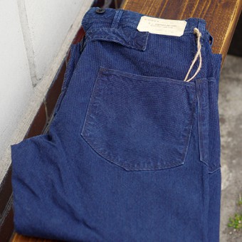BUCKLE BACK DECK TROUSER