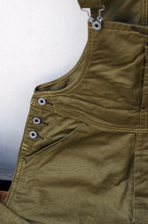 HI-BACK OVERALL [12oz CHINO]