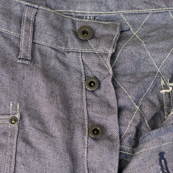 PAINTER HARF PANTS [HEAVY-LINEN]