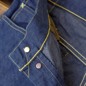 STRAIGHT DENIM PANTS [12oz]