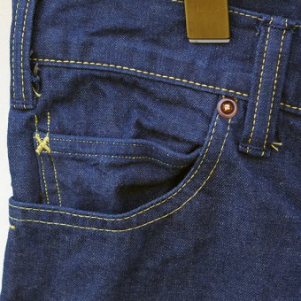 LOOSE STRAIGHT DENIM PANTS [12oz]