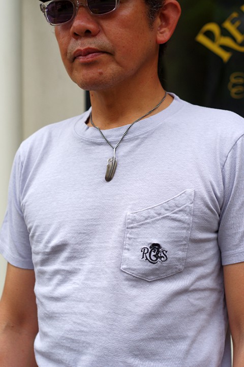 PIPE MAN EMBROIDERED POCKET T-SHIRTS