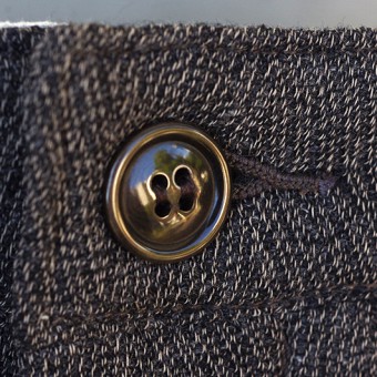WOOL TIGHT STRAIGHT SLACKS
