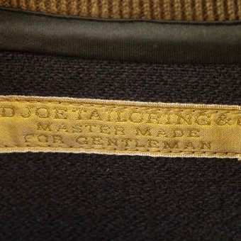 BOTTONED ATHLETHIC JACKET (All Melton)