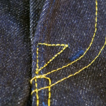 TIGHT-STRAIGHT DENIM PANTS [15oz RIGID]