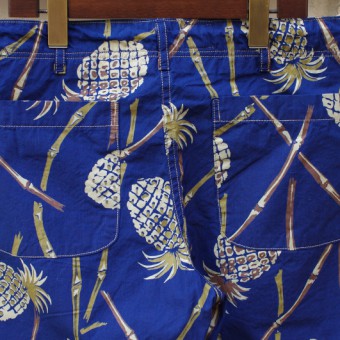 INDIGO HAWAIIAN SHORTS