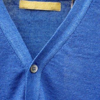 SLIM BODER INDIGO CARDIGAN