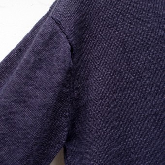 SLIM BODER INDIGO CARDIGAN