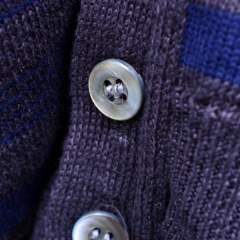 SLIM BODER INDIGO CARDIGAN