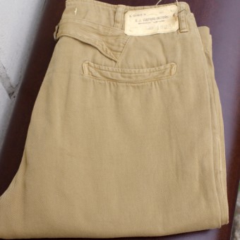 EARLY ARMY TROUSER