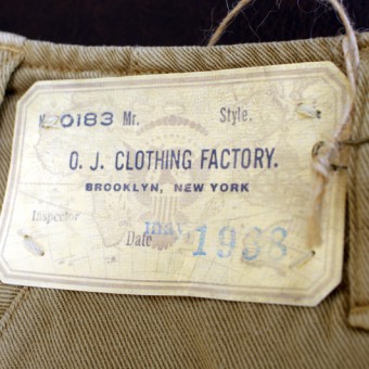 EARLY ARMY TROUSER