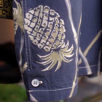 INDIGO HAWAIIAN SHIRTS - S/S