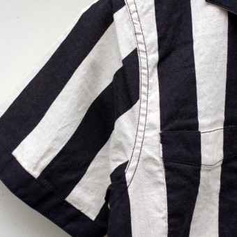 MARINE STRIPE CUBA SHIRT