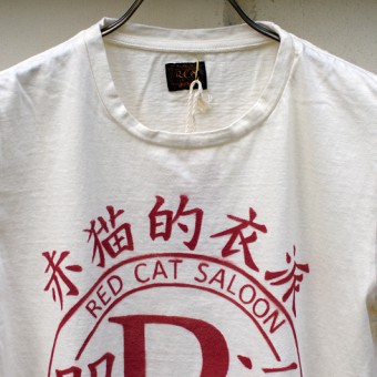 MARUA x RED CAT SALOON 赤猫的衣派 STENCIL T-SHIRTS