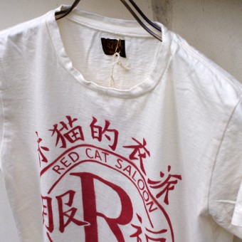 MARUA x RED CAT SALOON 赤猫的衣派 STENCIL T-SHIRTS