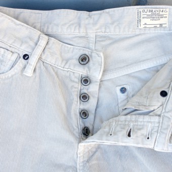 CORD TAPERD JEANS