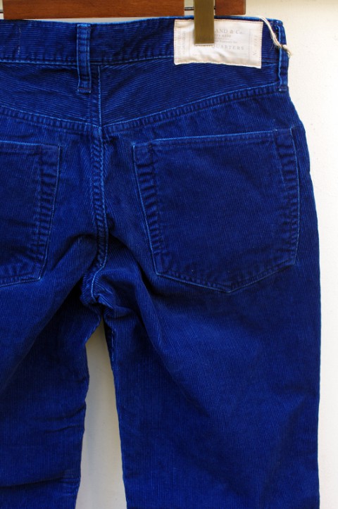 CORD TAPERD JEANS