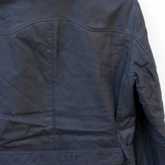 AD-WX-03 OILED  DOUBLE-BREASTED MC COAT