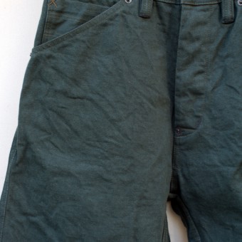 BACK PATCH PANTS [COLOR DENIM]