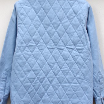 QUILTING OUTER SHIRTS [DENIM]