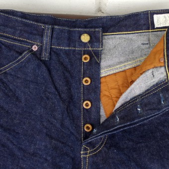 PADDED DENIM PANTS [15oz]