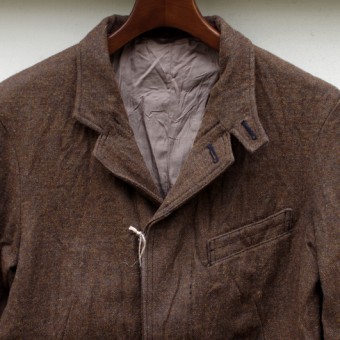 LINEN TWEED CHESTER FIELD CAOT