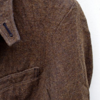 LINEN TWEED CHESTER FIELD CAOT