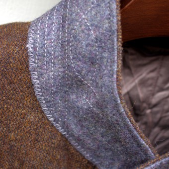 LINEN TWEED CHESTER FIELD CAOT