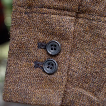 LINEN TWEED CHESTER FIELD CAOT