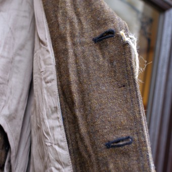 LINEN TWEED CHESTER FIELD CAOT