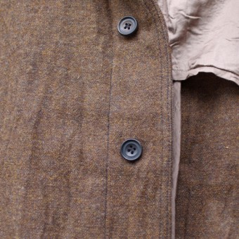 LINEN TWEED CHESTER FIELD CAOT