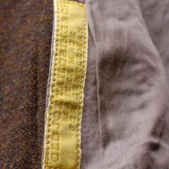 LINEN TWEED CHESTER FIELD CAOT